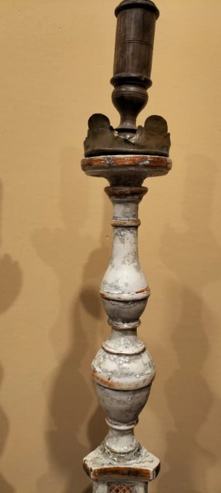 Coppia Antica Candelabri