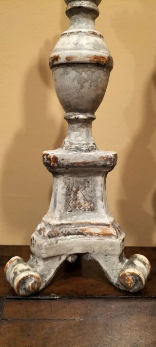 Coppia Antica Candelabri