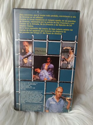 VHS Infierno en Alcatraz