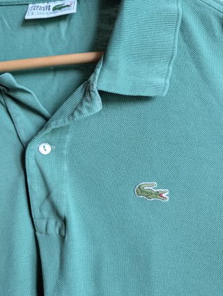 Camiseta Polo Lacoste Verde Hombre