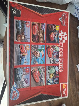 Puzzle Cars 348 piezas Trefl