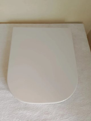 Tapa de inodoro Roca blanca