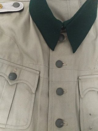 Réplica uniforme verano alemán WW2