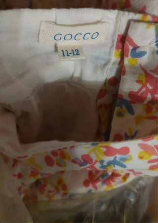 Vestido Gocco niña T11-12 floral