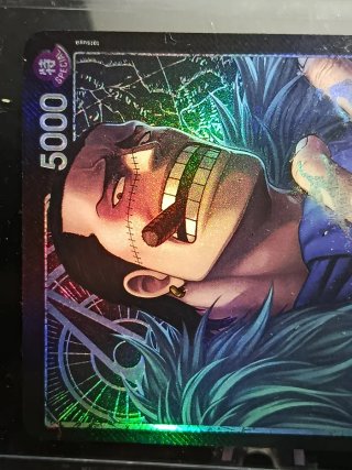 One piece Tcg Croco Lider Holografico Artist Edit.