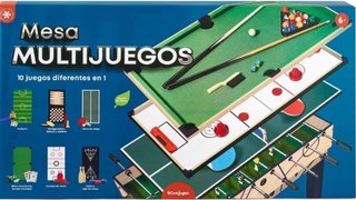 Mesa Multijuegos 4 en 1