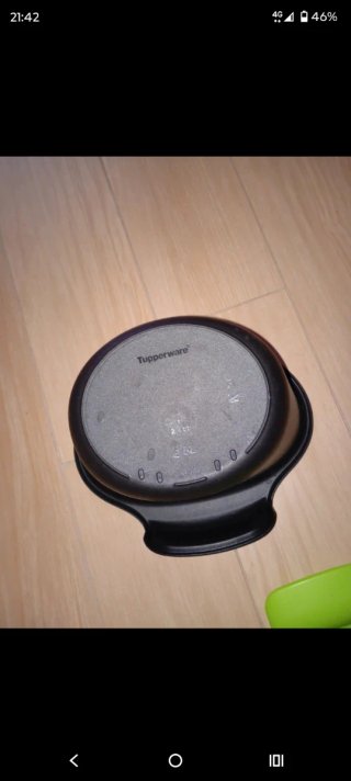 Porta umido Tupperware verde