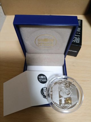 Moneda Plata UEFA EURO 2016 Francia
