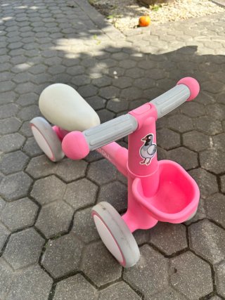 Bicicleta sin pedales UMATOLL rosa