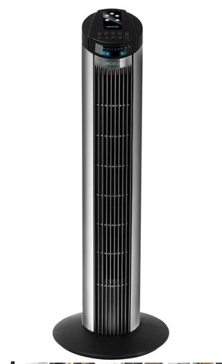 Ventilador Cecotec EnergySilence Negro/Plata