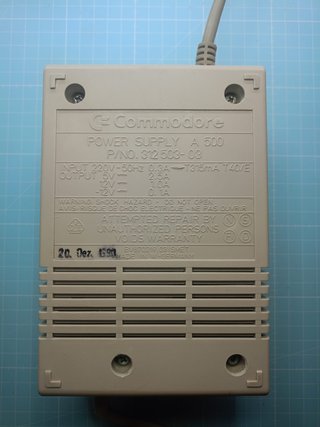 PSU COMMODORE AMIGA 500/600/1200 RECAPPATO-TEST OK