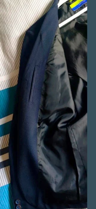 Americana Zara Hombre Azul