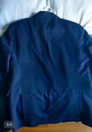 Americana Zara Hombre Azul