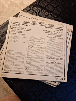 Lote Vinilos Clásica: Brahms, Dvorak, Haydn