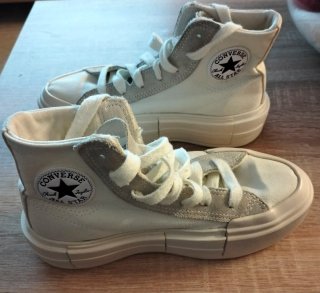 Converse All Star Botas Beige/Blanco