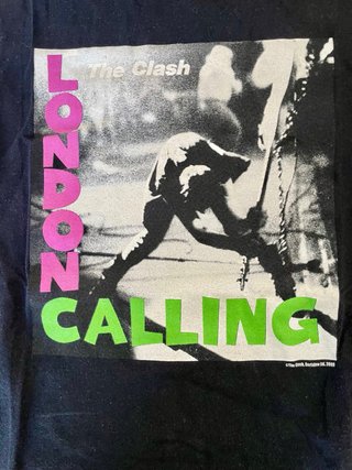 Camiseta The Clash London Calling