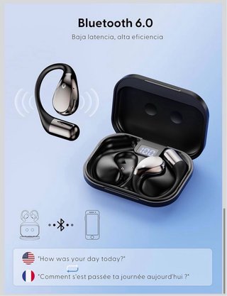 Auriculares Traducción en Tiempo Real