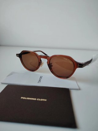 Occhiali da sole Tom Ford marroni