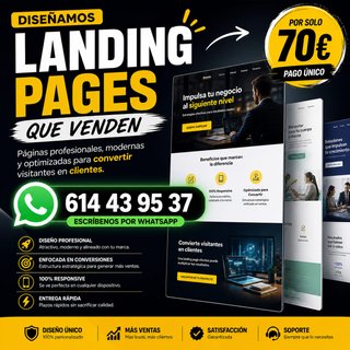 Diseño Web Landing Page .Solo Esta Semana ·