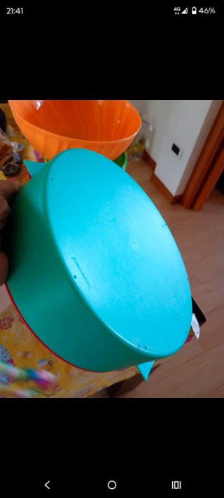 Vaporiera Tupperware Verde e Bianca