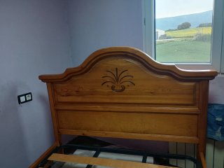Cama madera 190x135