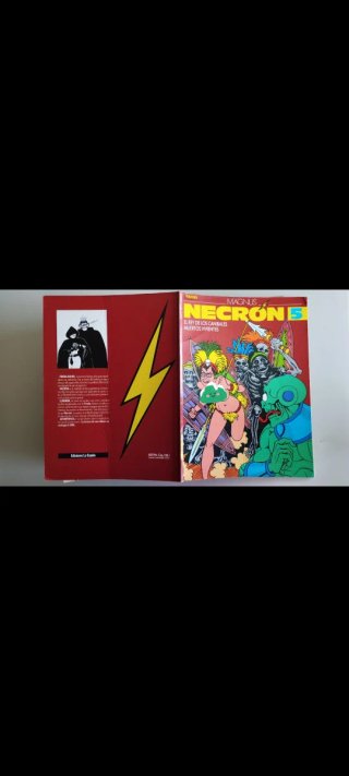 🇪🇸 Necrón tomo 5, del dibujante Magnus.