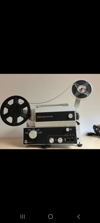 Proyector Cine Vintage Eumig Mark S 807 D