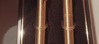 Conjunto Paper Mate Bolígrafo + Portaminas Dorado