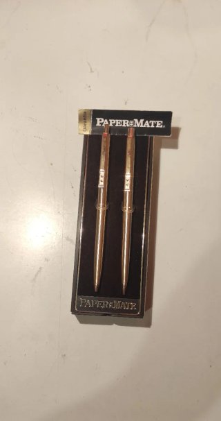 Conjunto Paper Mate Bolígrafo + Portaminas Dorado