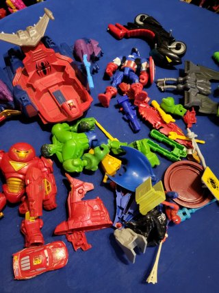 Lote Figuras Marvel y DC Comics