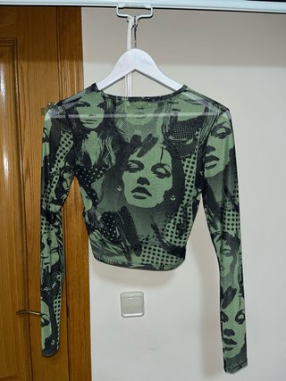Camisa Malla Estampada