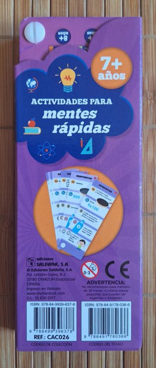 Actividades para mentes rápidas 7+ años