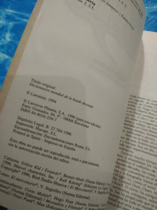 Diccionario del Cómic