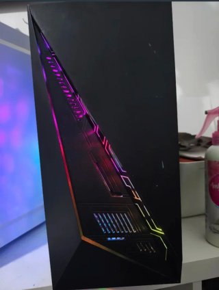 PC Gamer Negro con Luces RGB
