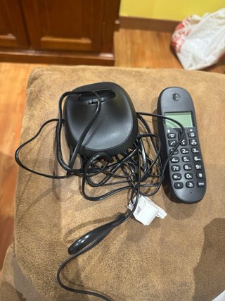 Teléfono Inalámbrico Motorola Negro