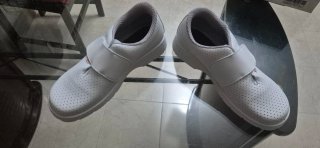 Zapatos Dian 1807-LM Blancos Trabajo Nuevos