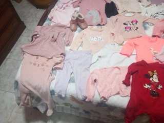 Lote Ropa Bebé Niña Invierno 3-9 Meses