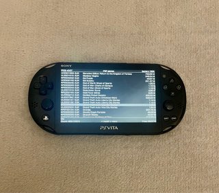 Ps Vita Slim PCH-2000 Nera con Mod
