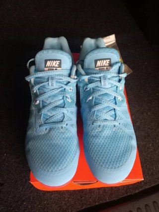 Zapatillas Nike Clavos Rival talla 42 Azul