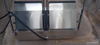 Parrilla Eléctrica VEVOR Doble