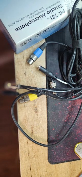 Micrófono Heil PR781 + Cables ICOM