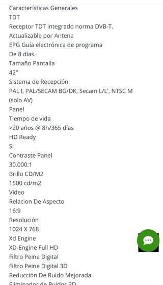 TV LG 42 pulgadas PG6000 no tiene smart TV