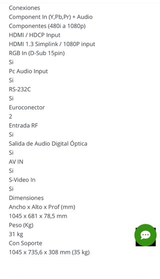 TV LG 42 pulgadas PG6000 no tiene smart TV