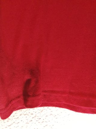 Camiseta Moog Talla M Roja burdeos.nueva