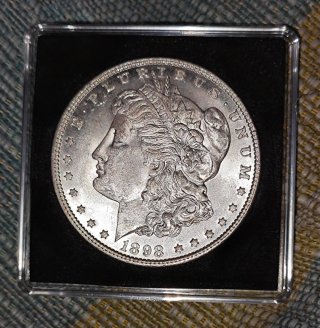 *PRUEBA* Dólar Morgan 1898 Proof