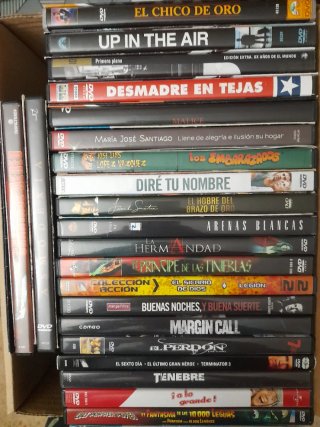 Lote DVDs Acción y Aventura