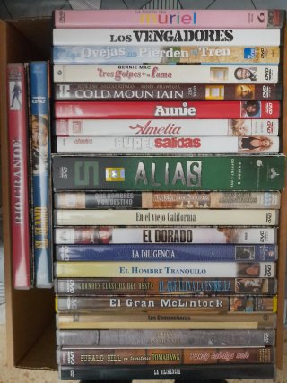 Lote DVDs Acción y Aventura