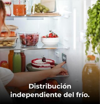 Frigorífico Cecotec Bolero Combi Origin 294+ Azul