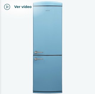 Frigorífico Cecotec Bolero Combi Origin 294+ Azul