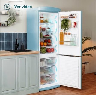 Frigorífico Cecotec Bolero Combi Origin 294+ Azul